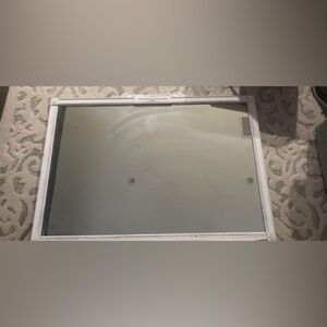 35 X 51 Large white mirror